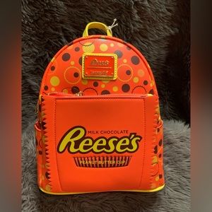 NWT Reese’s Peanut Butter Cup Loungefly Mini Backpack